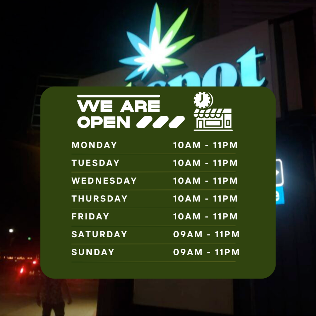 Niagara Weed Store open time